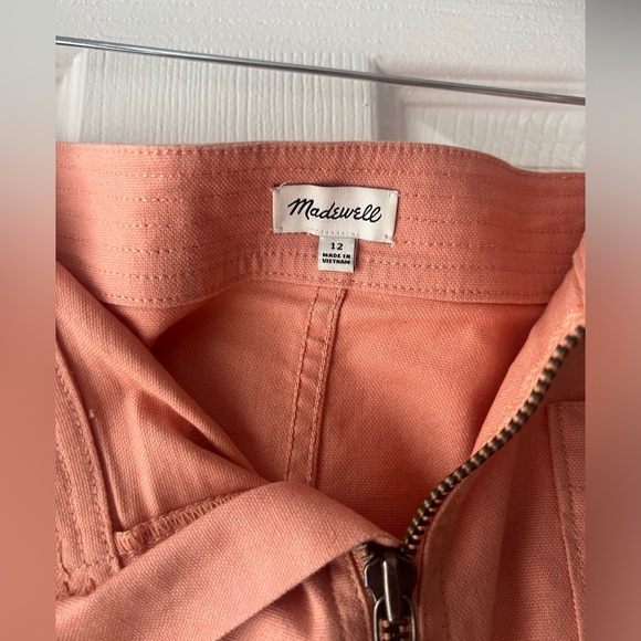 Madewell Denim Pink Mini Skirt - Picture 2 of 3